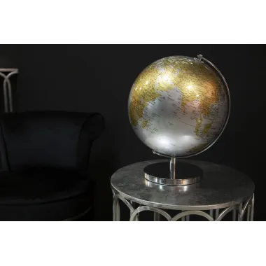 GLOBUS SILVER NEW 25X34 cm